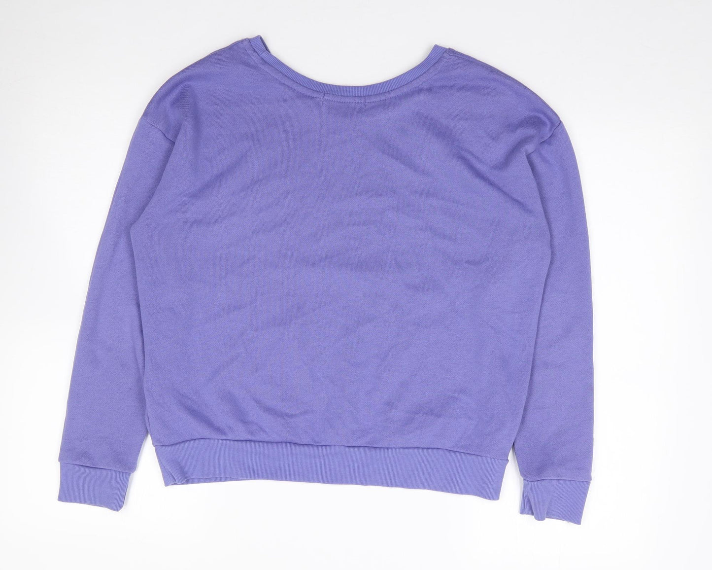 Primark Womens Purple  Polyester Pullover Sweatshirt Size 8  Pullover