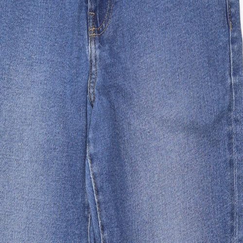 H&M Mens Blue  Polyester Skinny Jeans Size 36 in L32 in Slim Zip