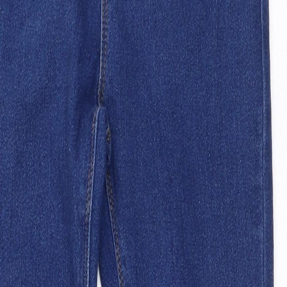 Denim & Co. Girls Blue  Cotton Jegging Jeans Size 11-12 Years  Regular