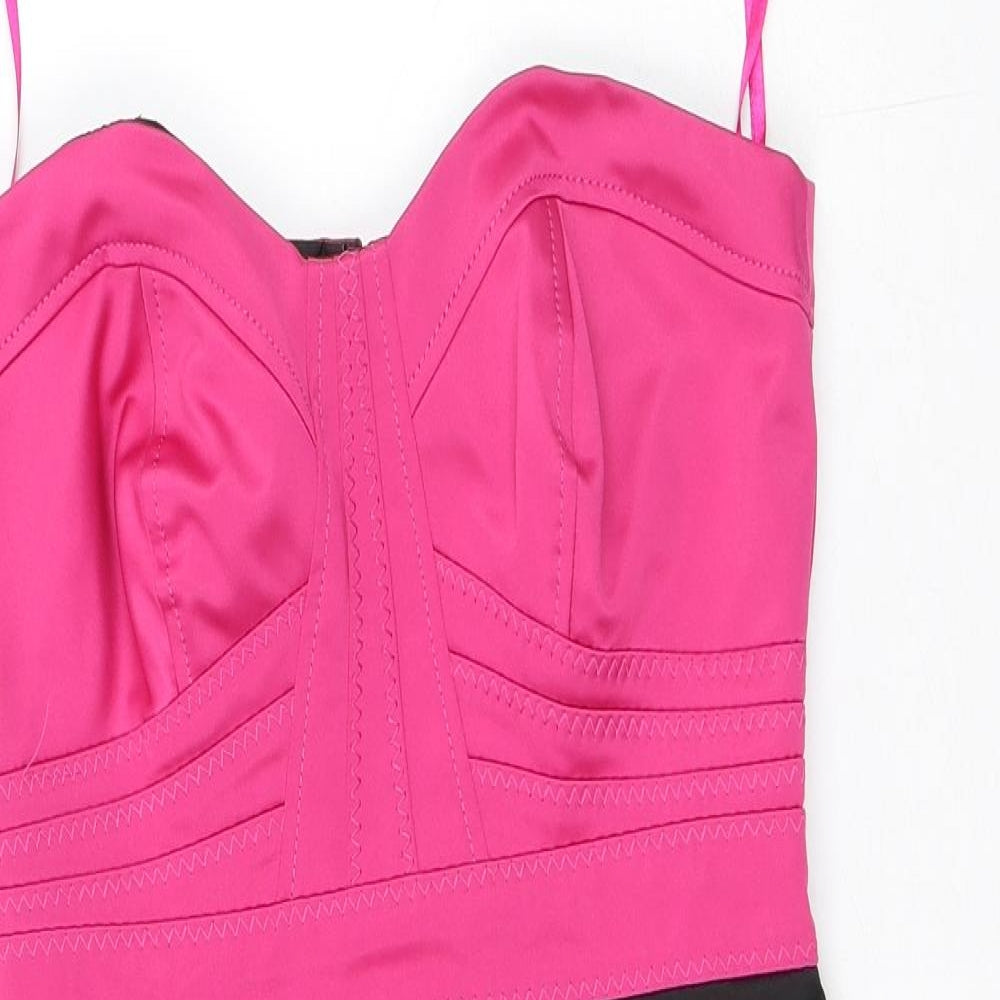 South Womens Pink  Polyester A-Line  Size 10  Sweetheart