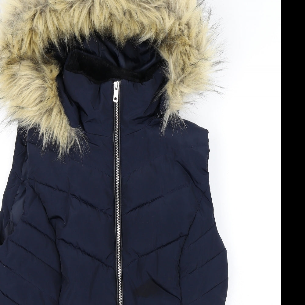 F&F Womens Blue   Quilted Jacket Size 14