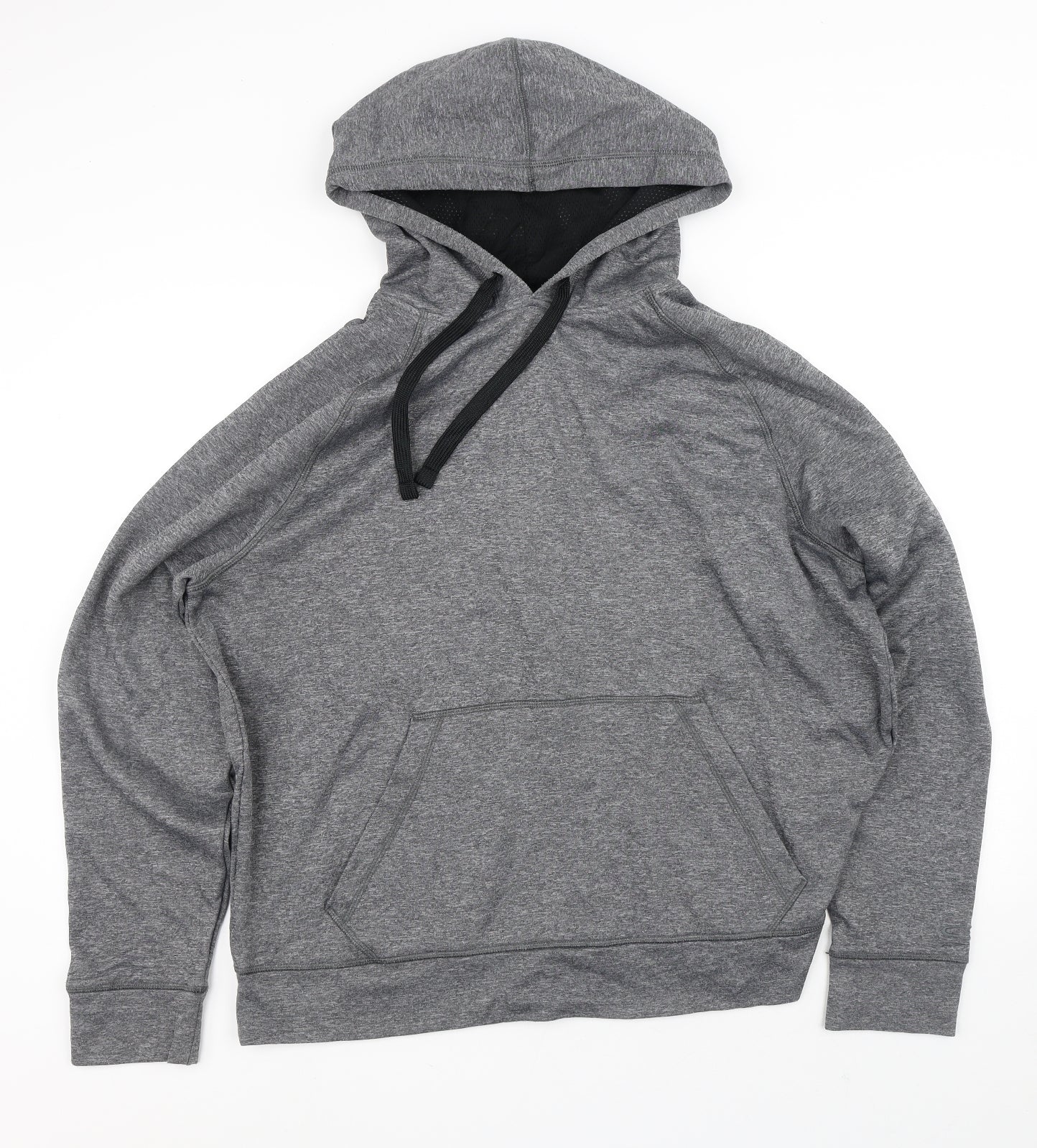 CD Champion Mens Grey  Polyester Pullover Hoodie Size XL