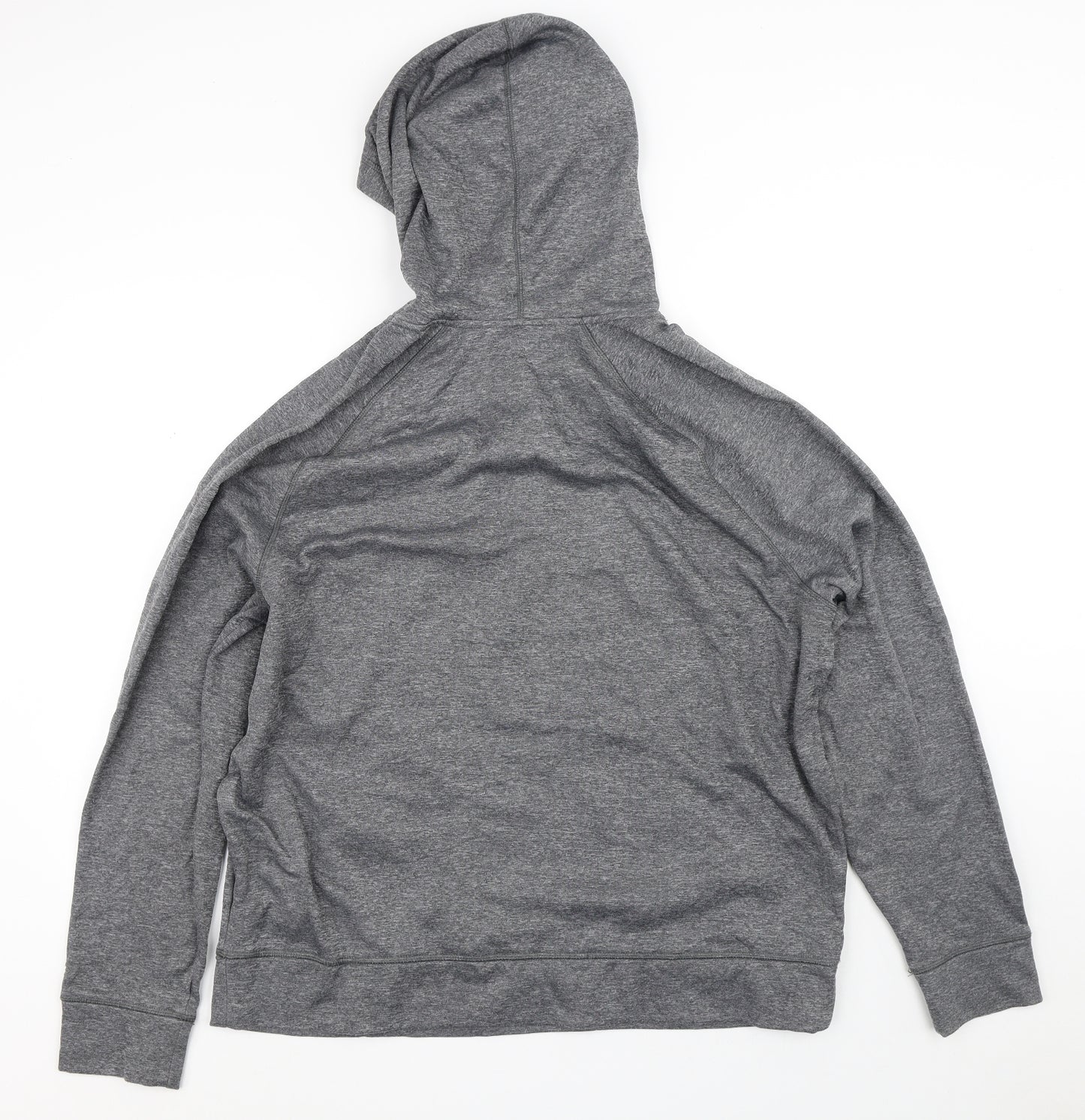 CD Champion Mens Grey  Polyester Pullover Hoodie Size XL