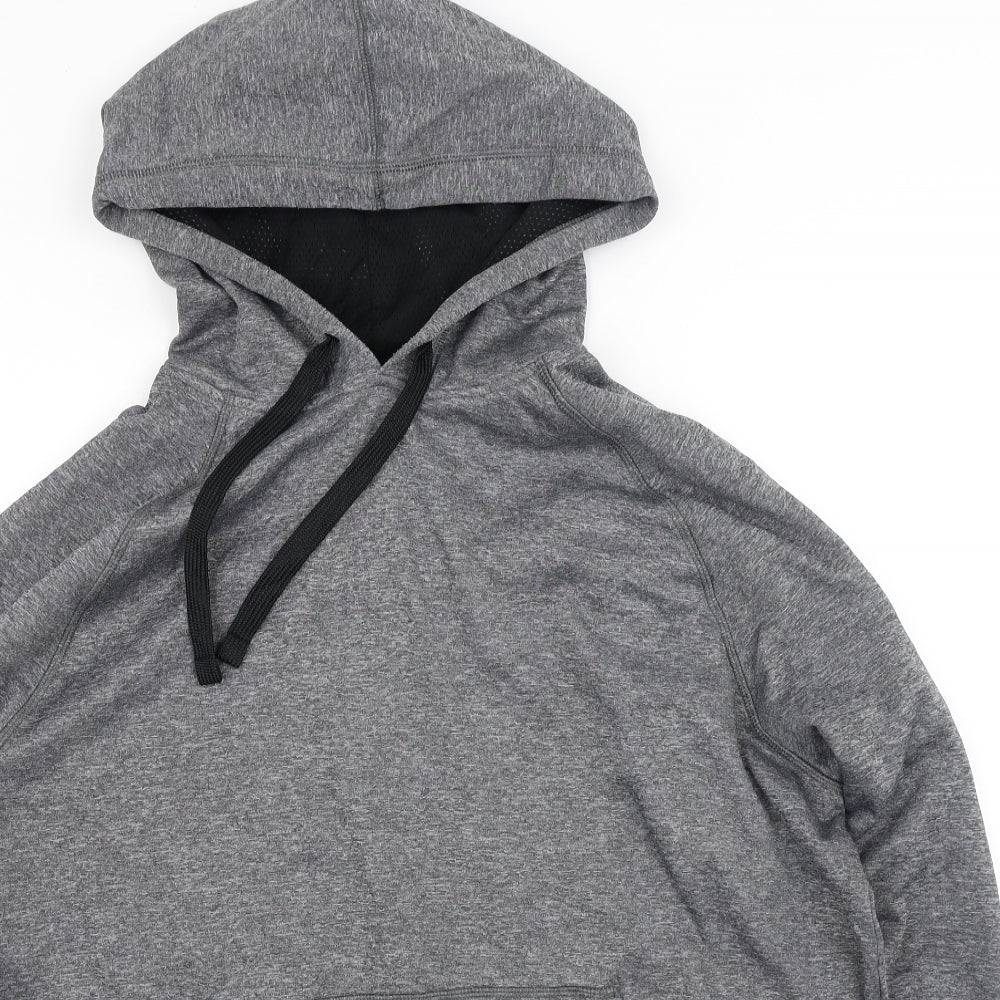 CD Champion Mens Grey  Polyester Pullover Hoodie Size XL