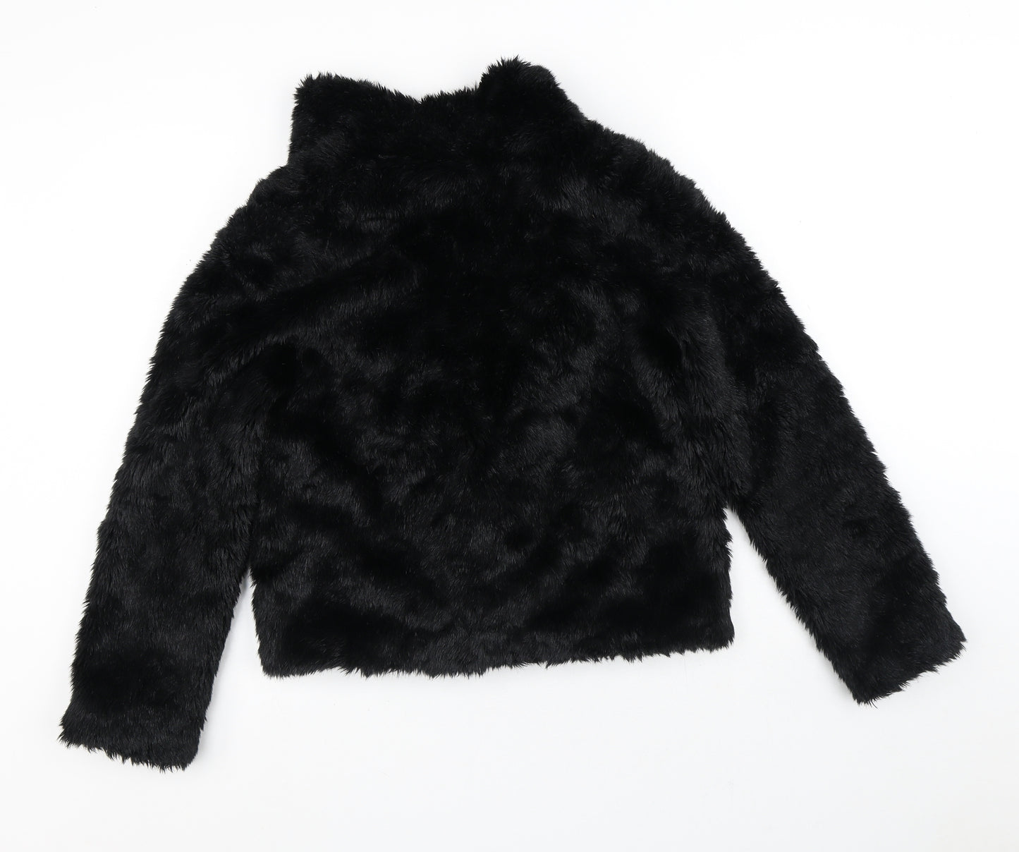 Oasis Womens Black   Jacket  Size S   - Faux Fur