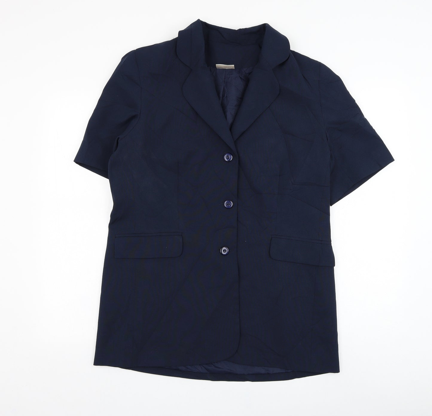 For Women Womens Blue   Jacket Blazer Size 14  Button