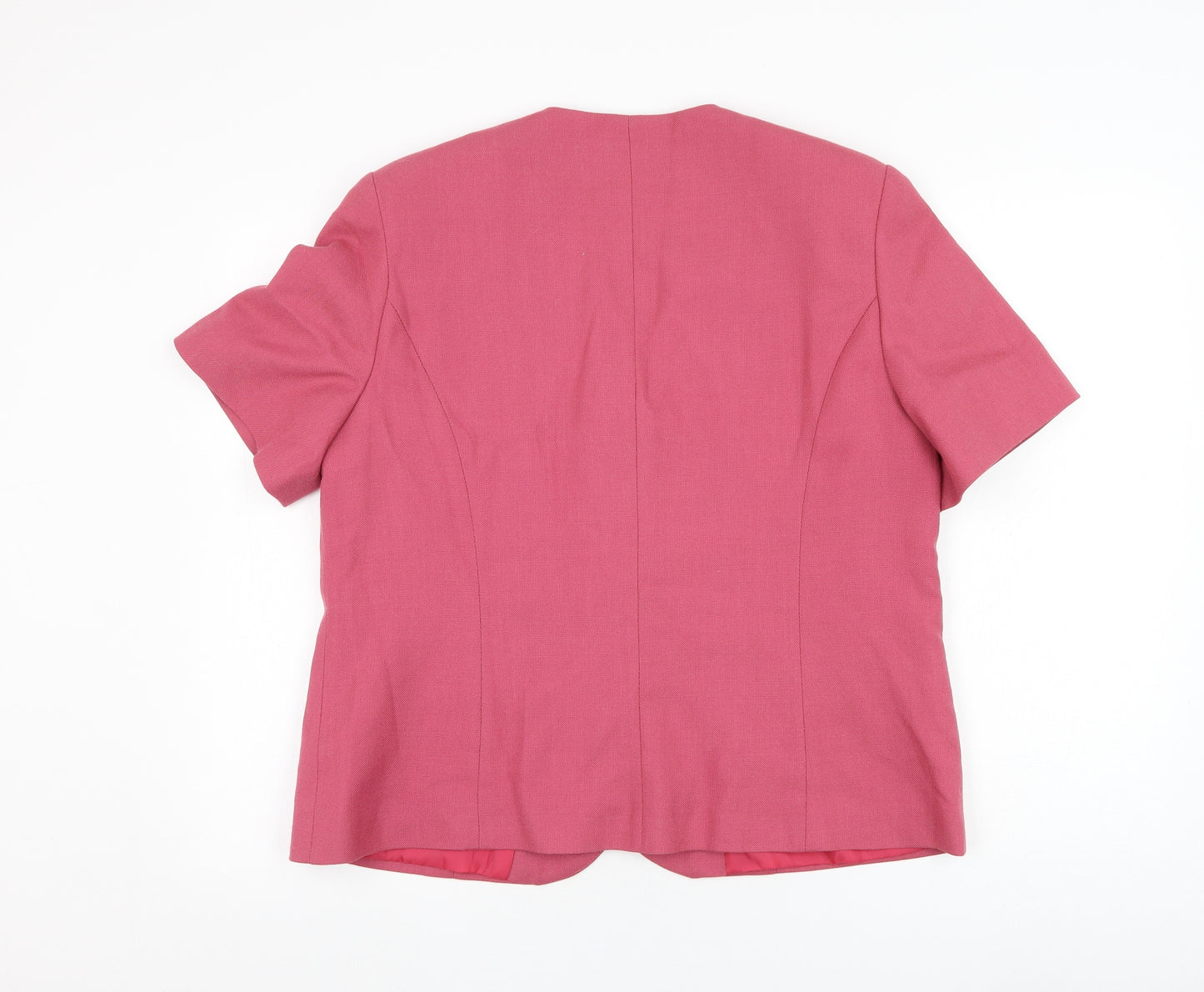 Kesta Womens Pink   Jacket  Size L  Button