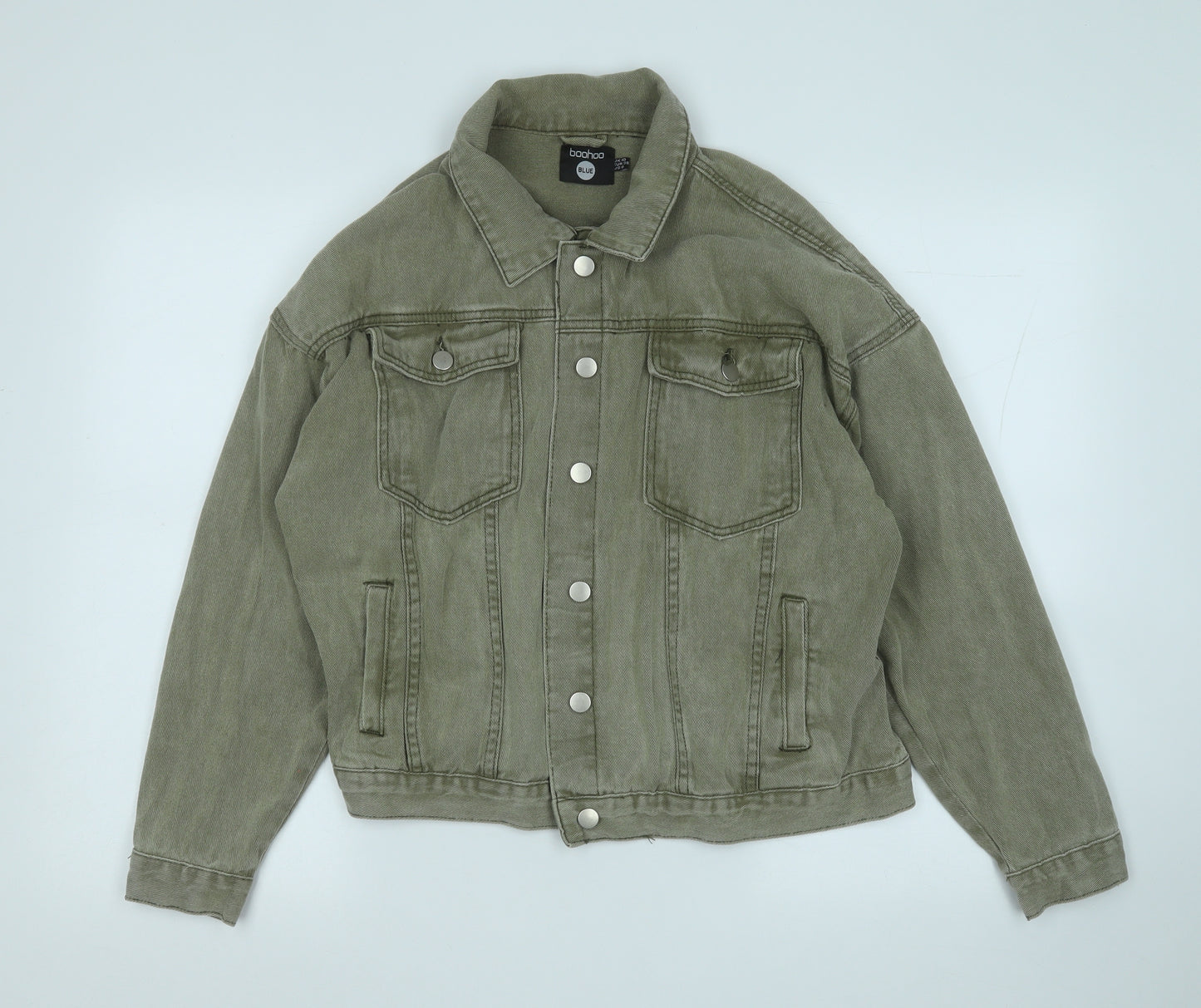 Boohoo Womens Green   Jacket  Size 10