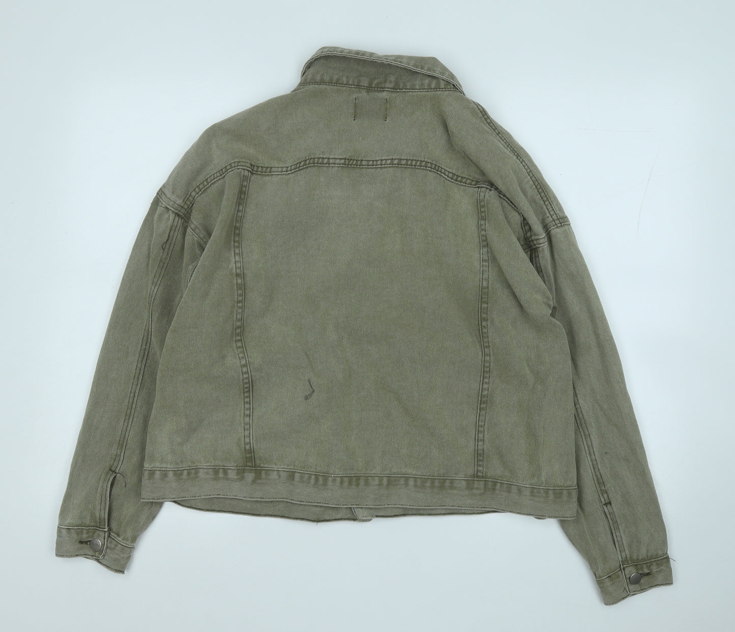 Boohoo Womens Green   Jacket  Size 10