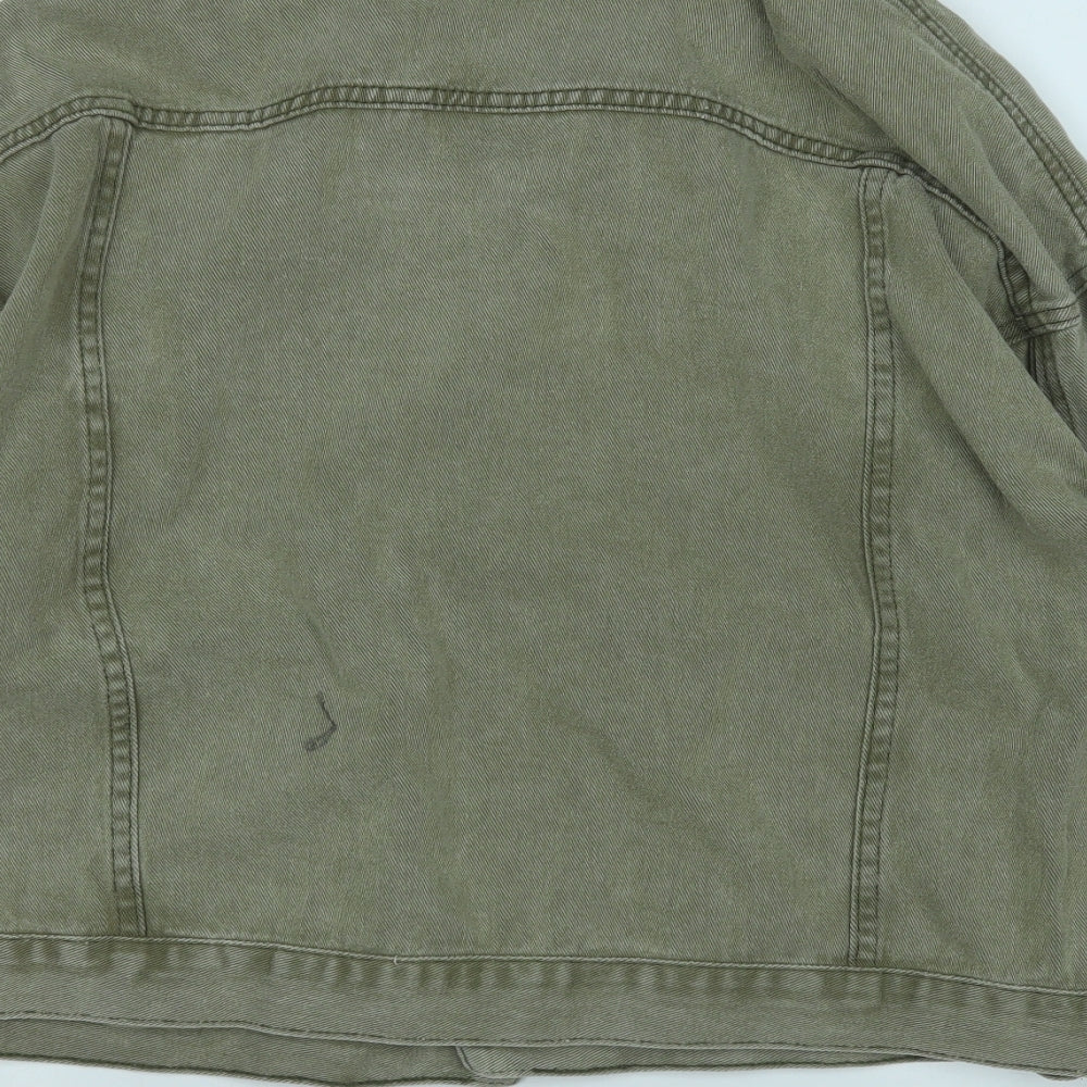 Boohoo Womens Green   Jacket  Size 10