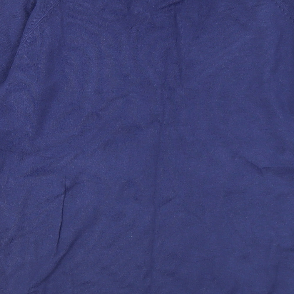 Atmosphere Womens Blue V-Neck  Acrylic Pullover Jumper Size 12   - 12-14