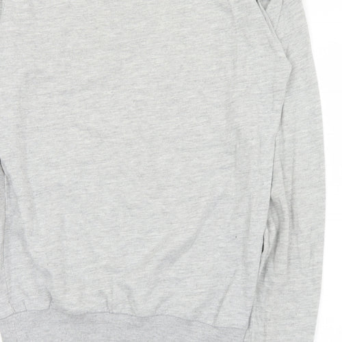 Sesame Street Mens Grey  Polyester Pullover Sweatshirt Size XS   - Cookie Monster
