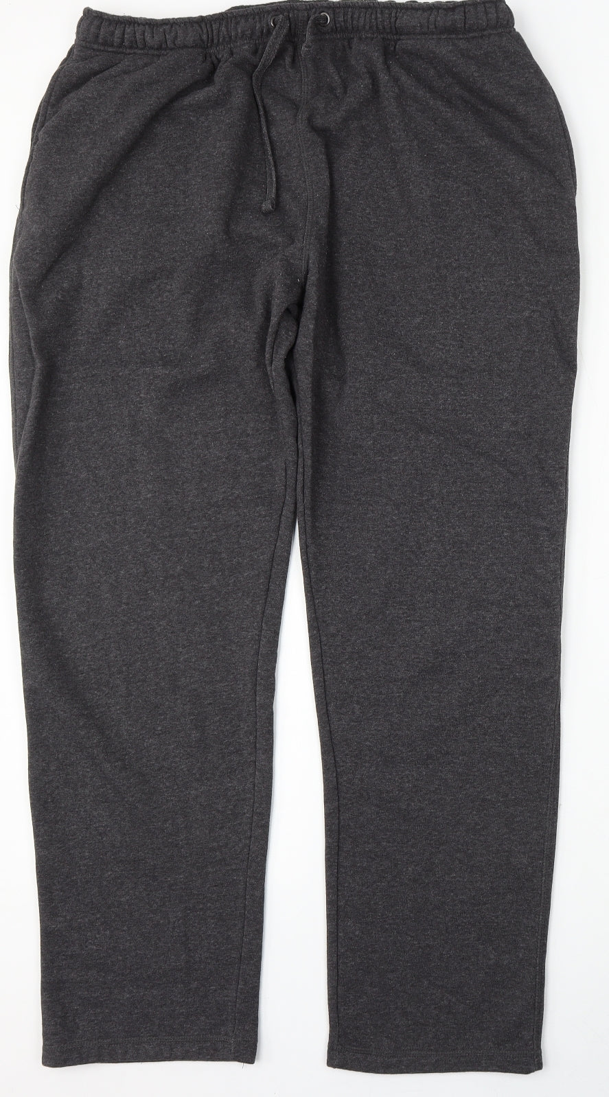 James Pringle Mens Grey  Cotton Jogger Trousers Size XL L31 in Regular