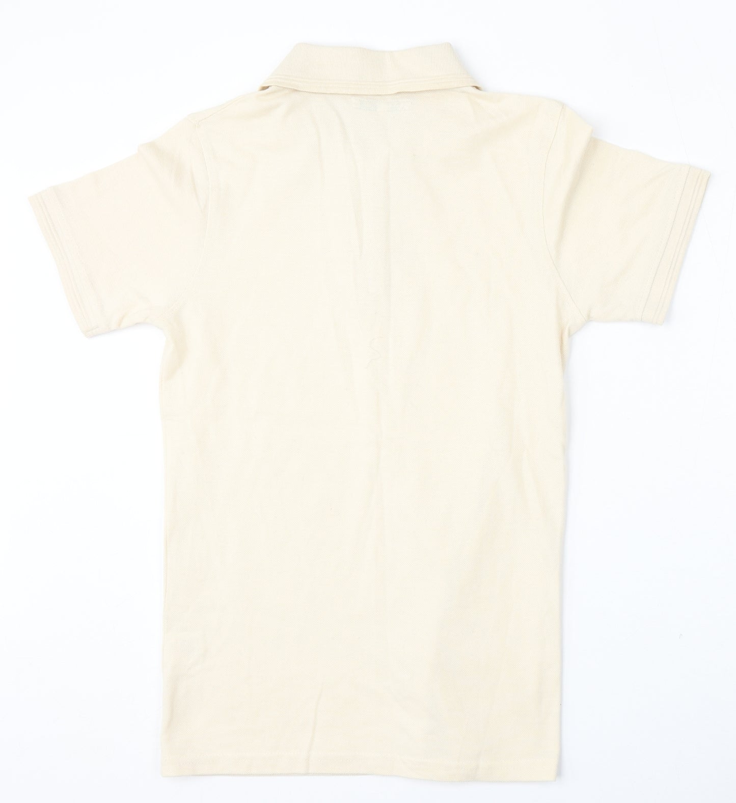 Another Influence Mens Beige  Cotton  Polo Size XS Collared Zip