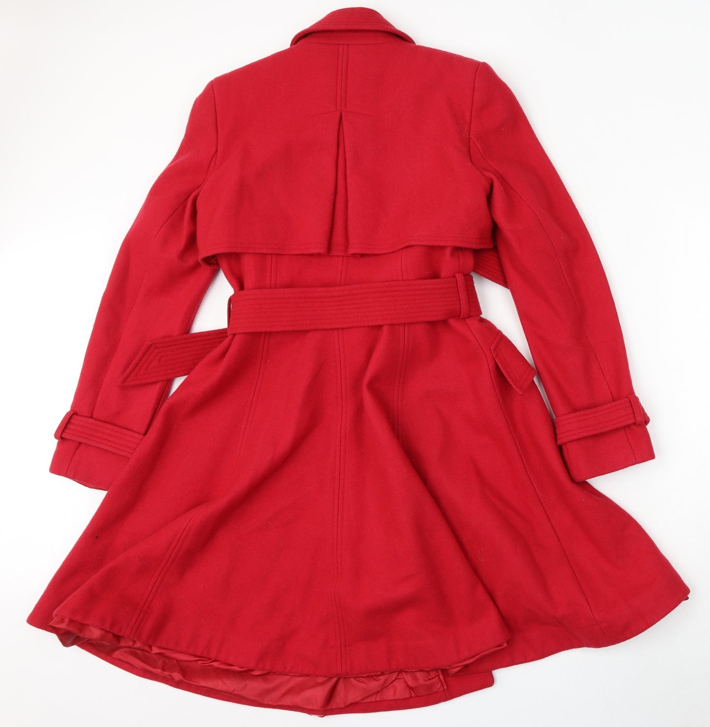 Warehouse Womens Red   Jacket  Size 10  Button