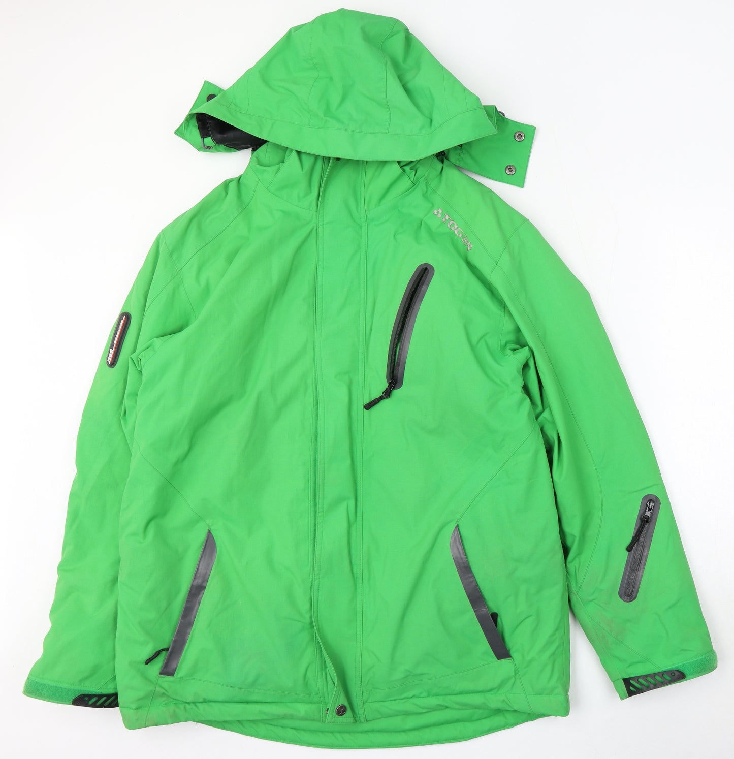 TOG24 Mens Green   Puffer Jacket Jacket Size M  Zip