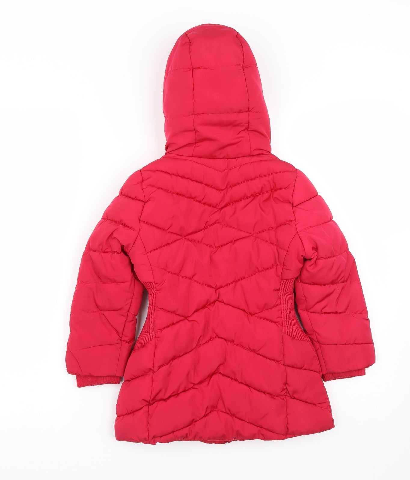 George Girls Pink   Quilted Coat Size 4-5 Years