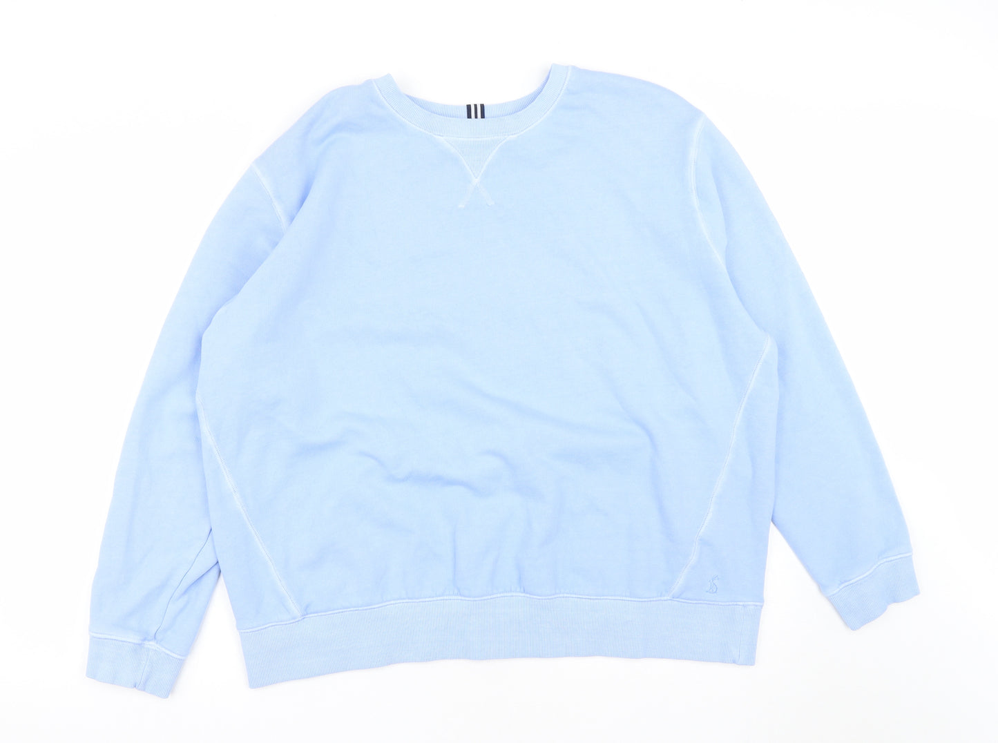 Joules Womens Blue  Cotton Pullover Sweatshirt Size 18