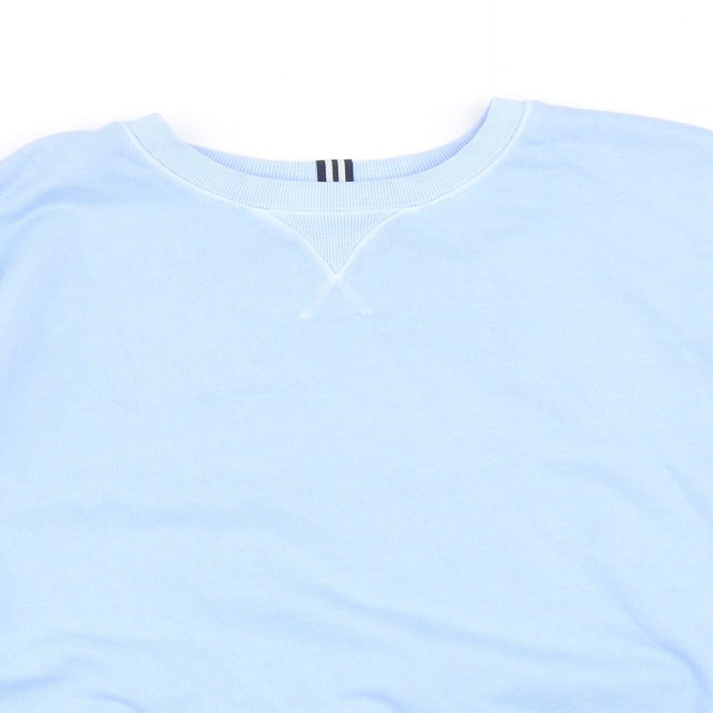 Joules Womens Blue  Cotton Pullover Sweatshirt Size 18