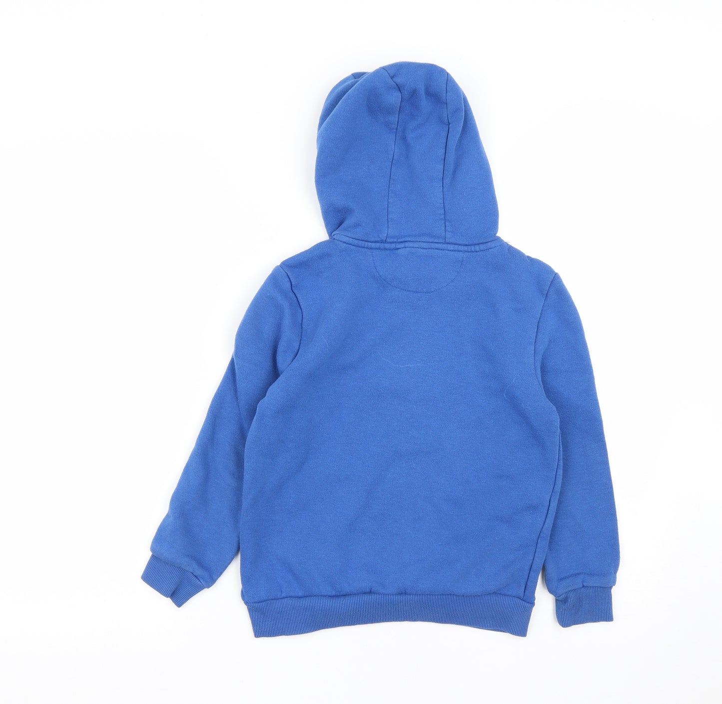 Primark Boys Blue  Cotton Pullover Hoodie Size 8-9 Years