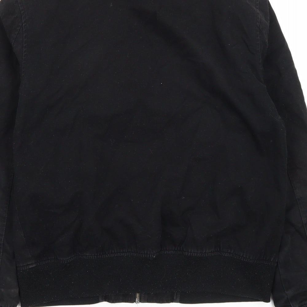New Look Mens Black   Jacket  Size S  Zip