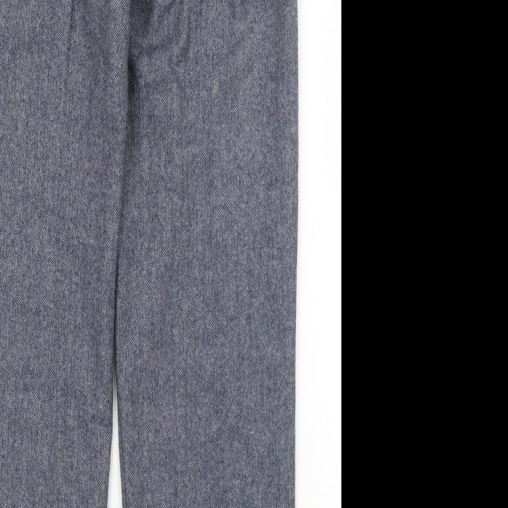 David Nieper Womens Grey  Polyester Trousers  Size 28 in L29 in Regular