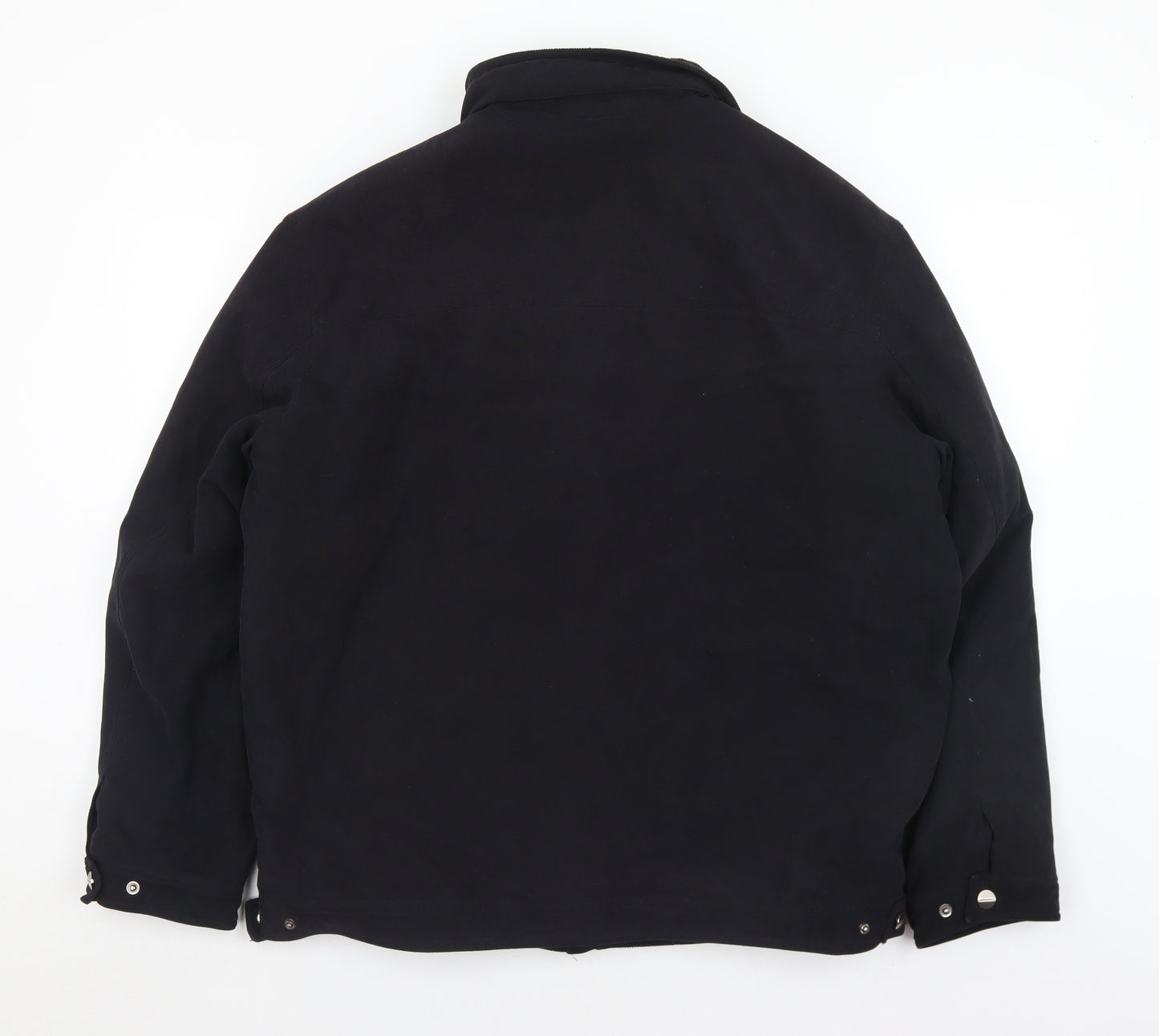 Bosideng Mens Black   Quilted Coat Size L  Zip