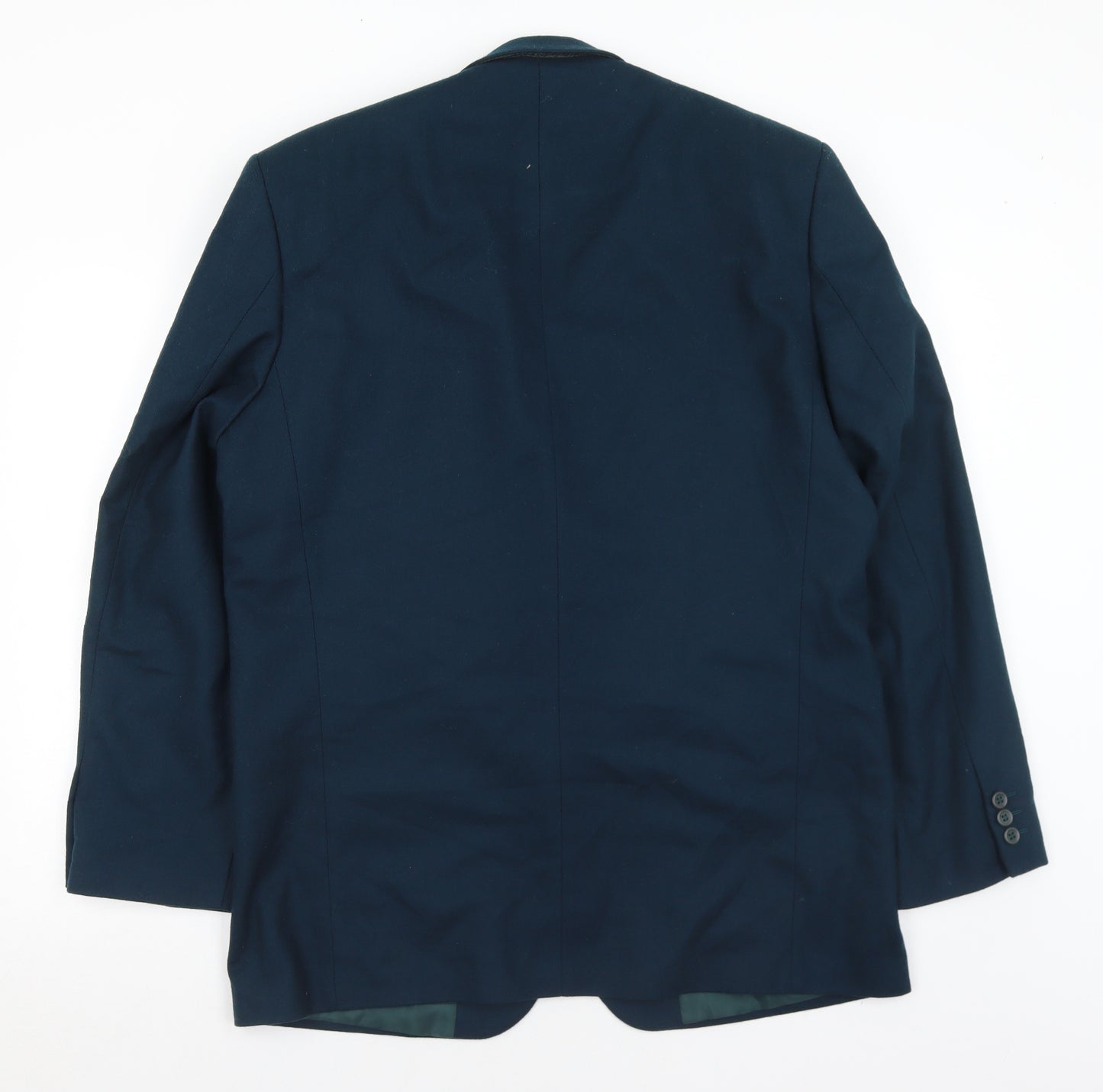 BHS Mens Blue  Wool Jacket Suit Jacket Size 42