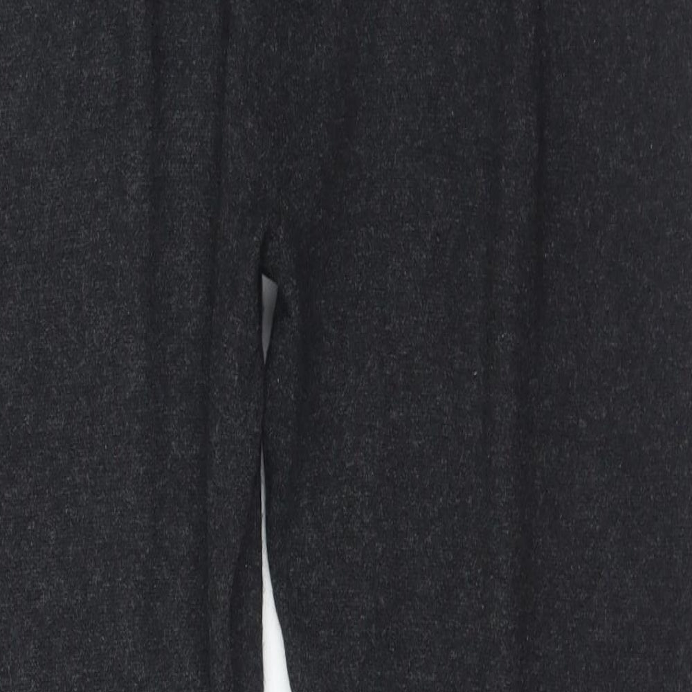 F&F Womens Grey  Cashmere Jogger Trousers Size 14 L29 in Regular Drawstring