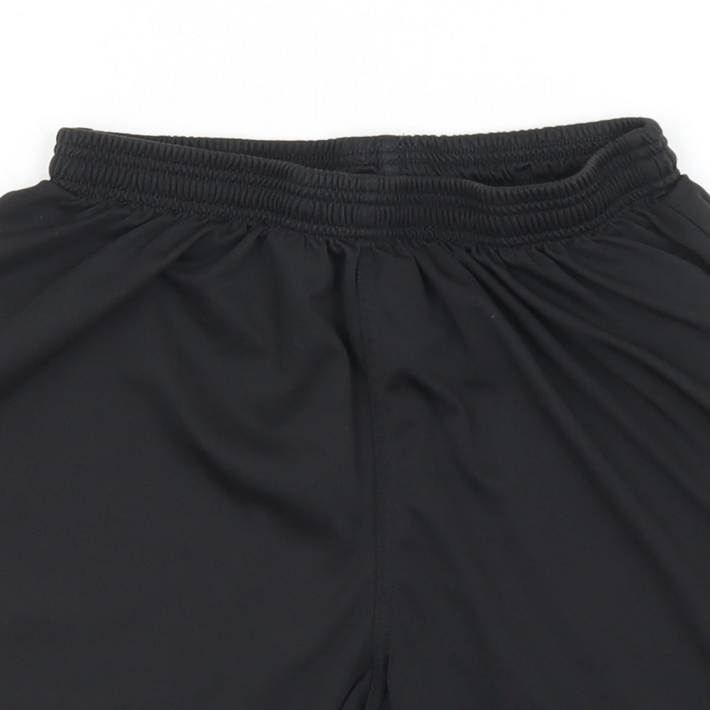Macron Mens Black  Polyester Sweat Shorts Size M L7 in Regular