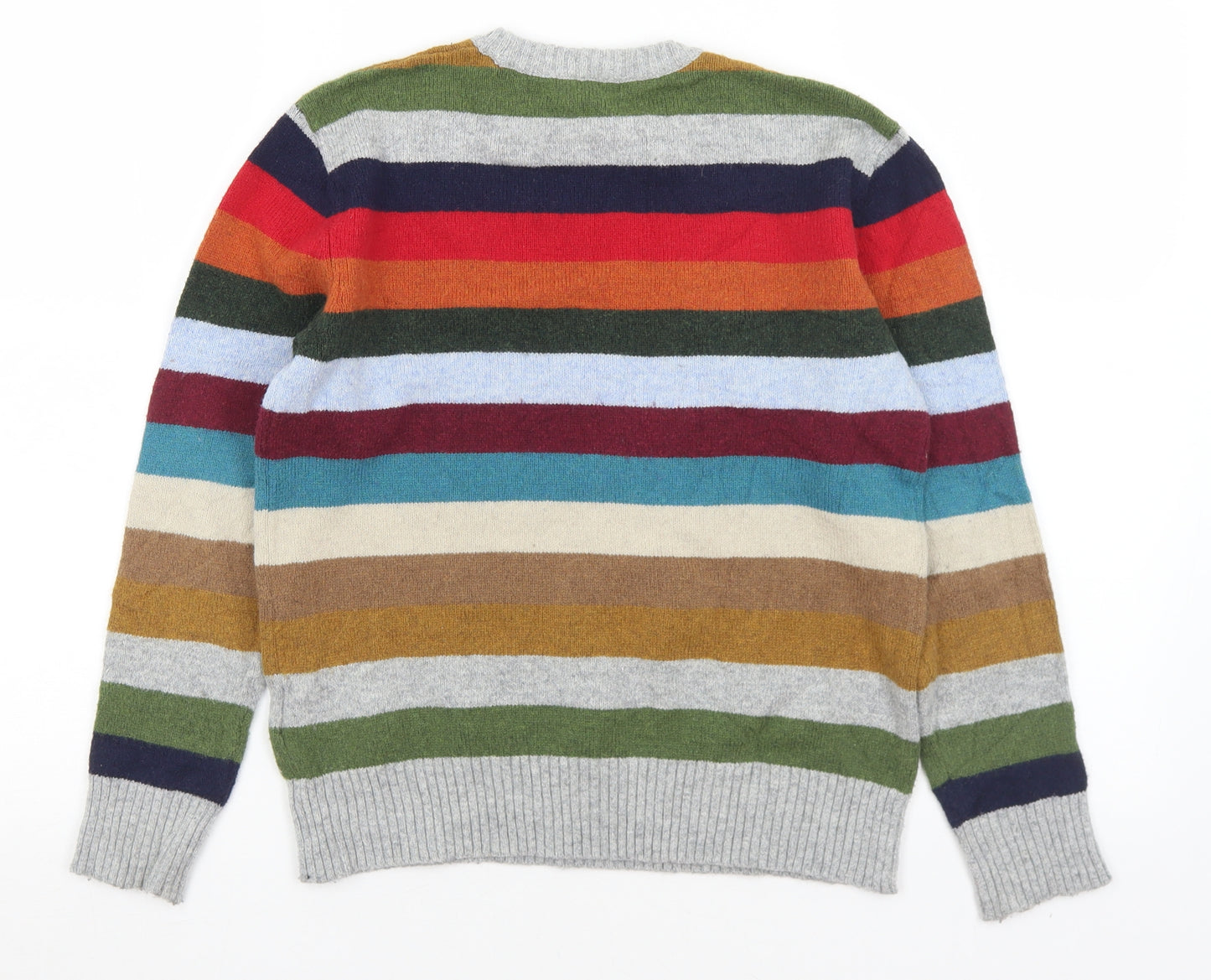 Gap Boys Multicoloured Crew Neck Spotted Cotton Pullover Jumper Size 12-13 Years
