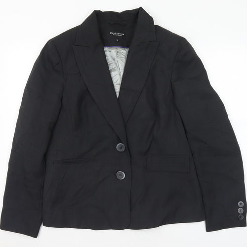 Debenhams Womens Grey  Polyester Jacket Suit Jacket Size 16