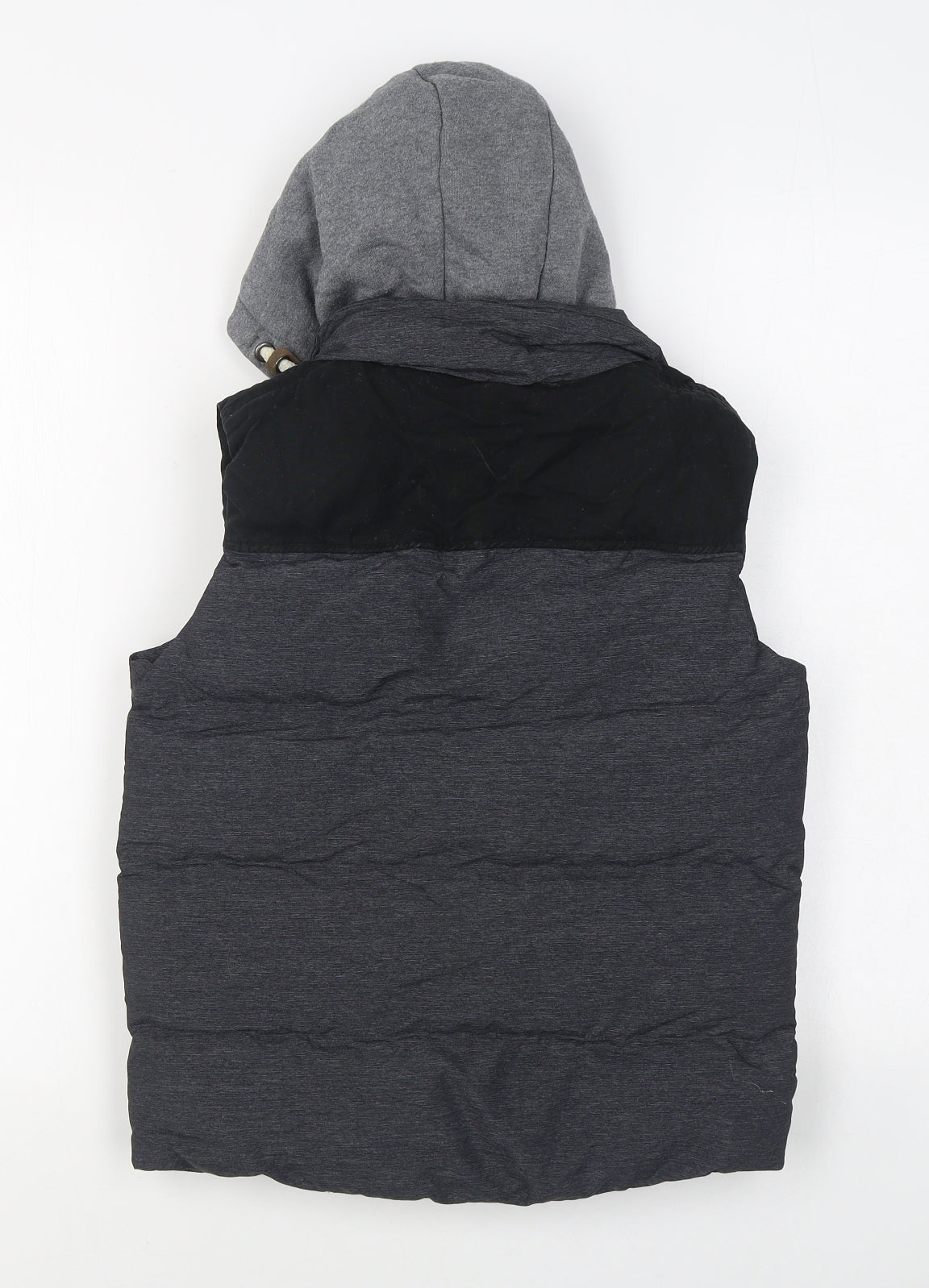 NEXT Boys Grey   Gilet Coat Size 10 Years  Zip
