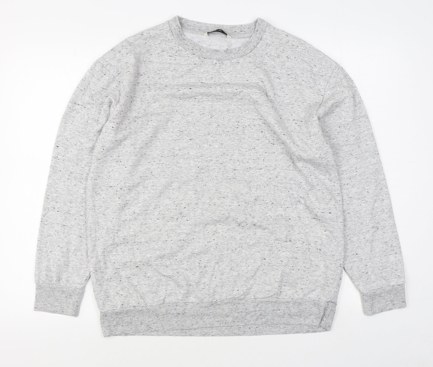 George Womens Grey  Viscose Pullover Sweatshirt Size 14  Pullover