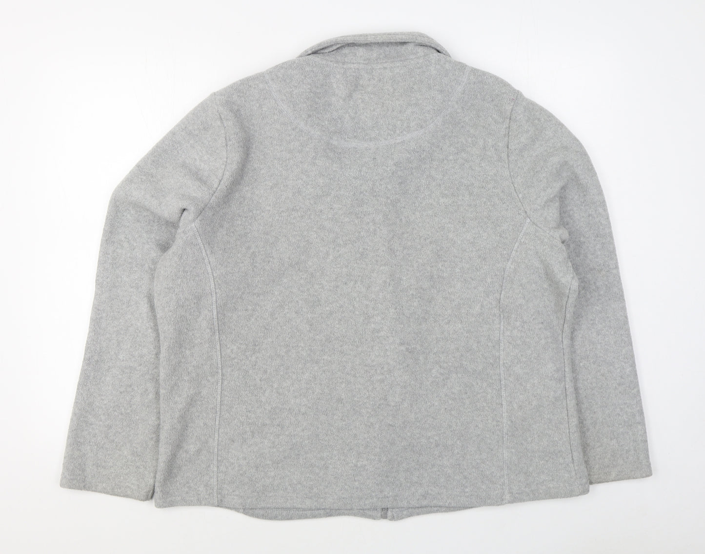 M&Co Womens Grey   Jacket  Size 20  Zip