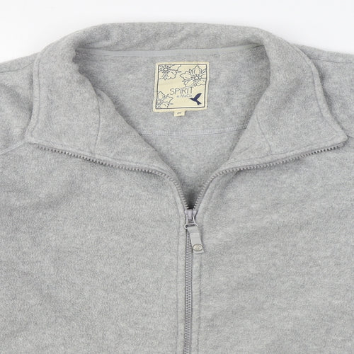 M&Co Womens Grey   Jacket  Size 20  Zip
