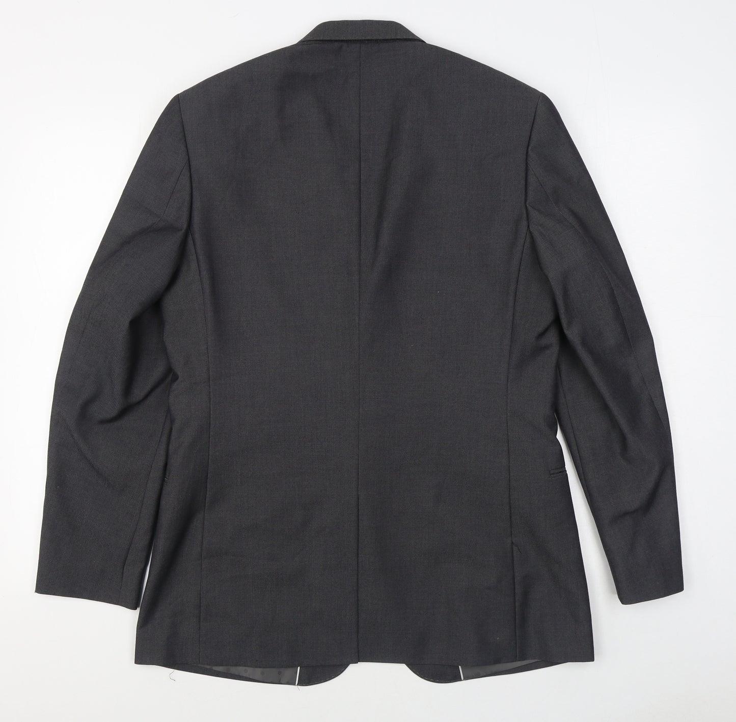 F&F Mens Grey  Polyester Jacket Suit Jacket Size 38