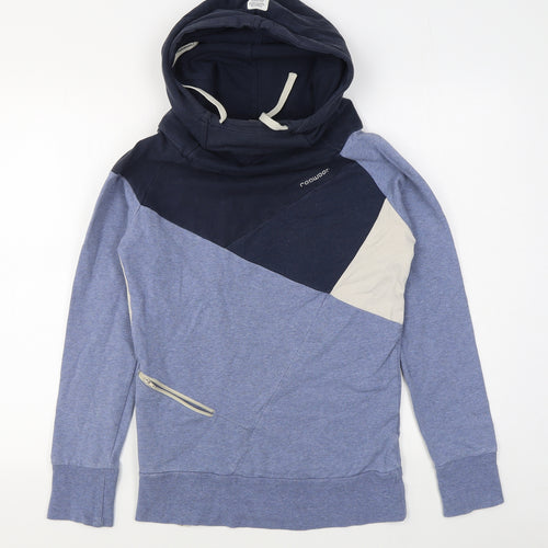 Ragwear Mens Blue  Cotton Pullover Hoodie Size S