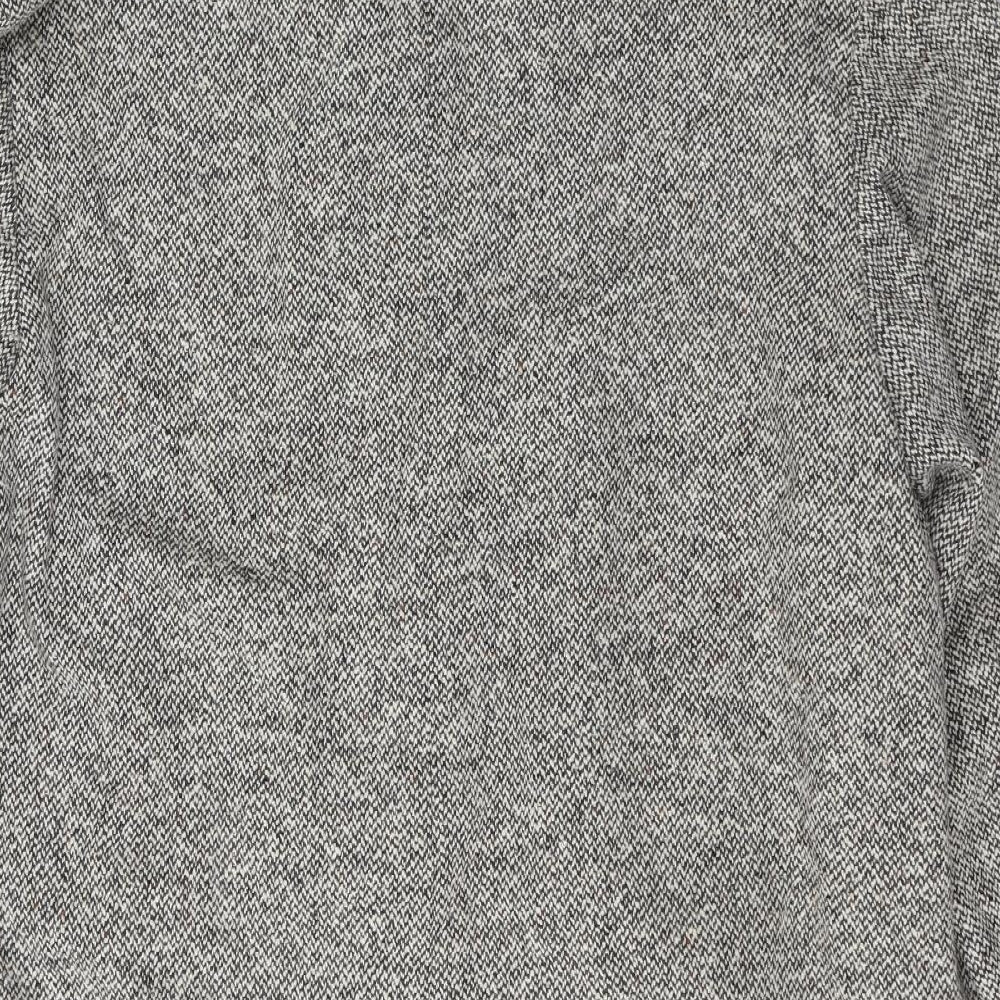 Odermark Mens White   Pea Coat Coat Size M  Button