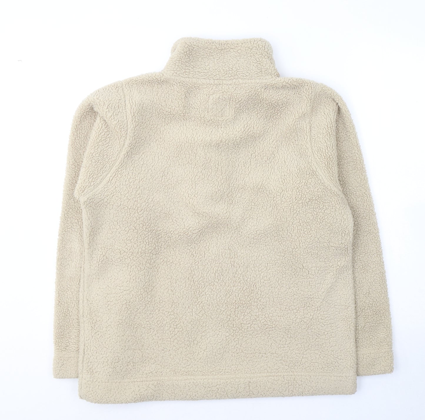 EWM Womens Beige  Polyester Pullover Sweatshirt Size M  Pullover