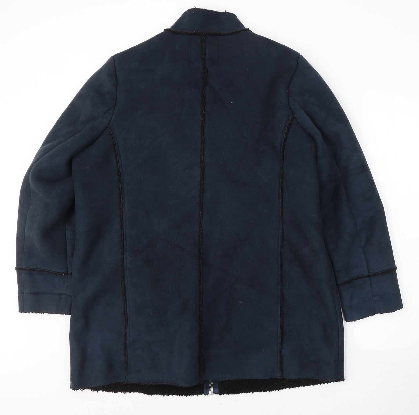 Indigo Womens Blue   Jacket Coat Size 16  Zip