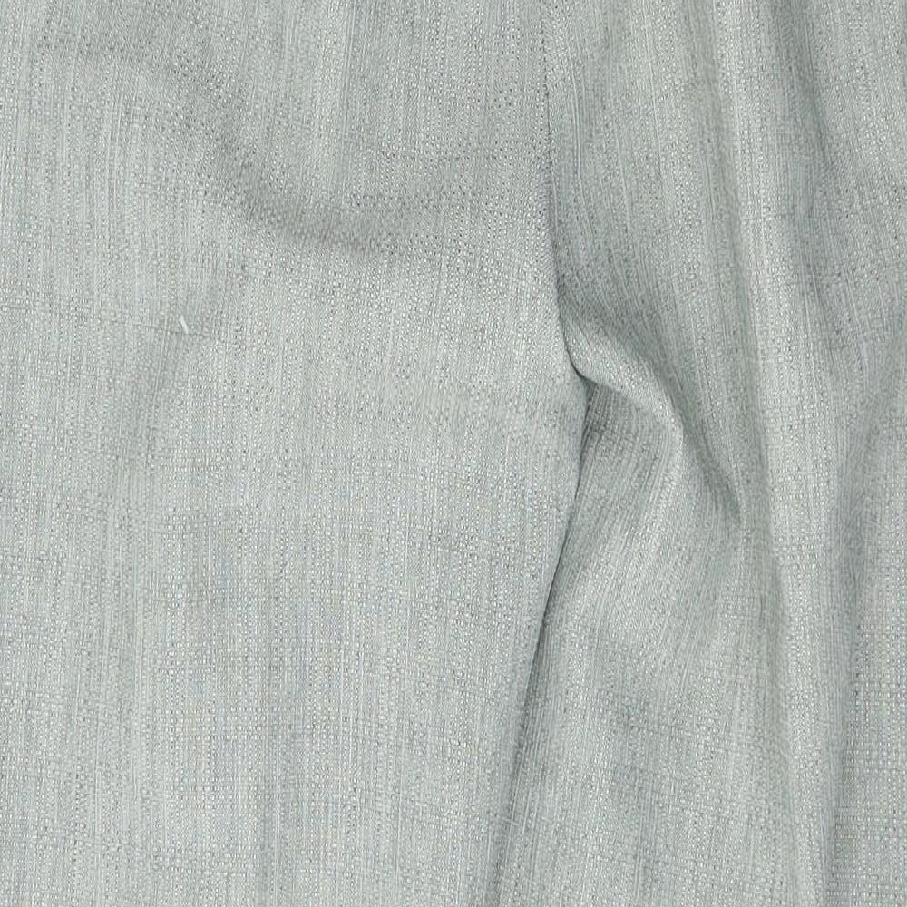 Papaya Womens Green  Polyester Trousers  Size 14 L27 in Regular