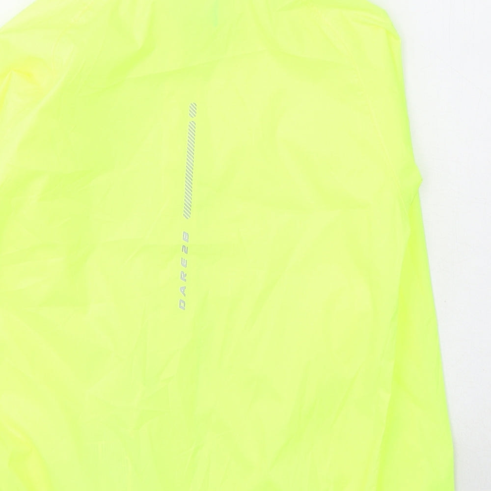 Dare 2B Boys Yellow   Jacket  Size 9-10 Years  Zip - Hi- Vis yellow