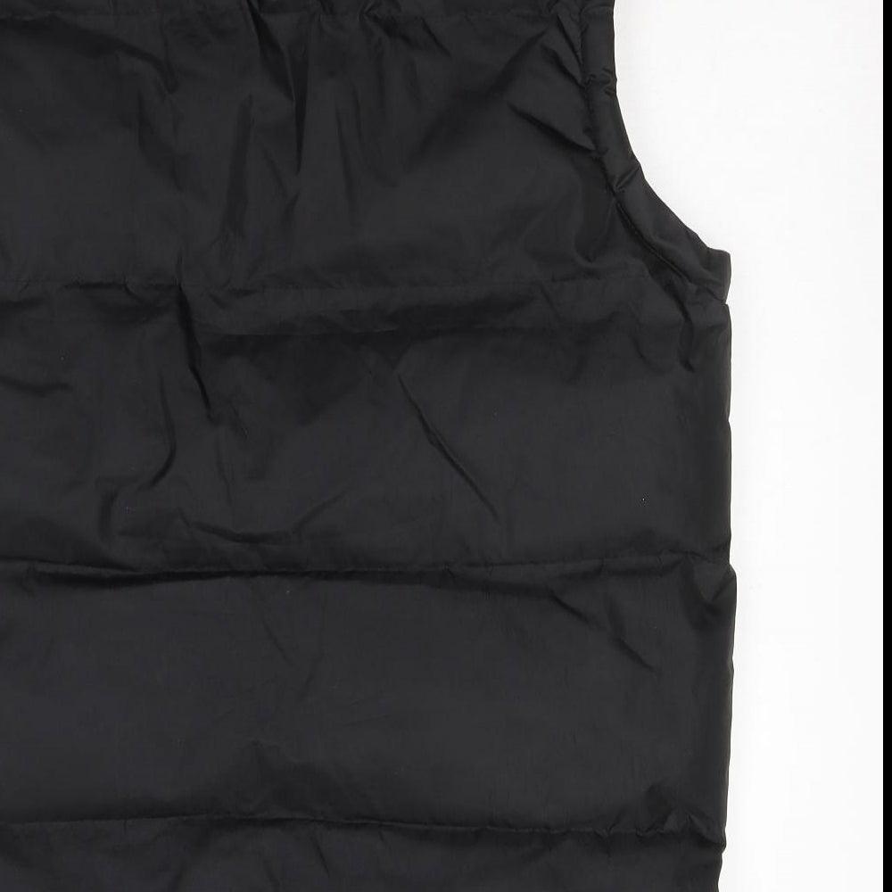US Polo Assn. Mens Black   Gilet Coat Size S  Zip