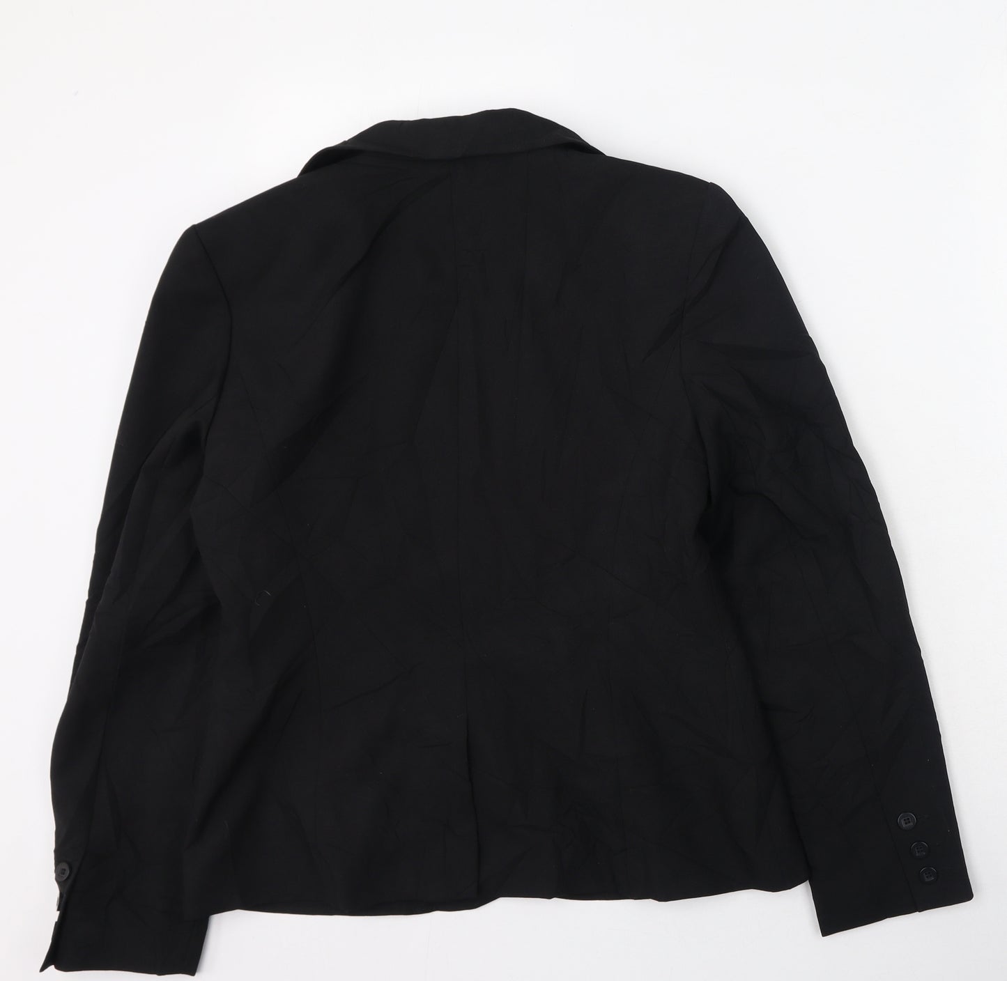 Preworn Womens Black   Jacket  Size 14
