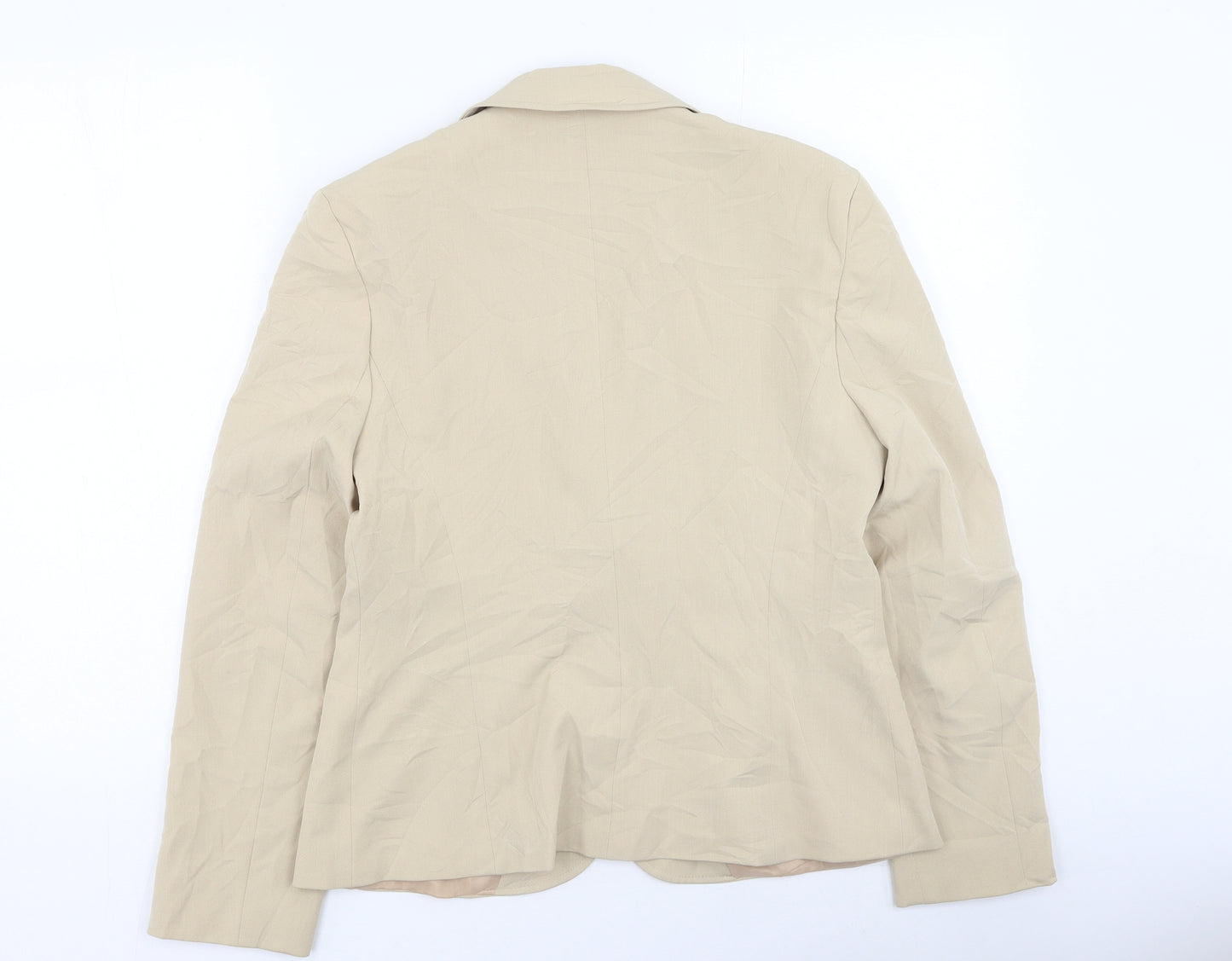 Habbit Womens Beige   Jacket  Size 16
