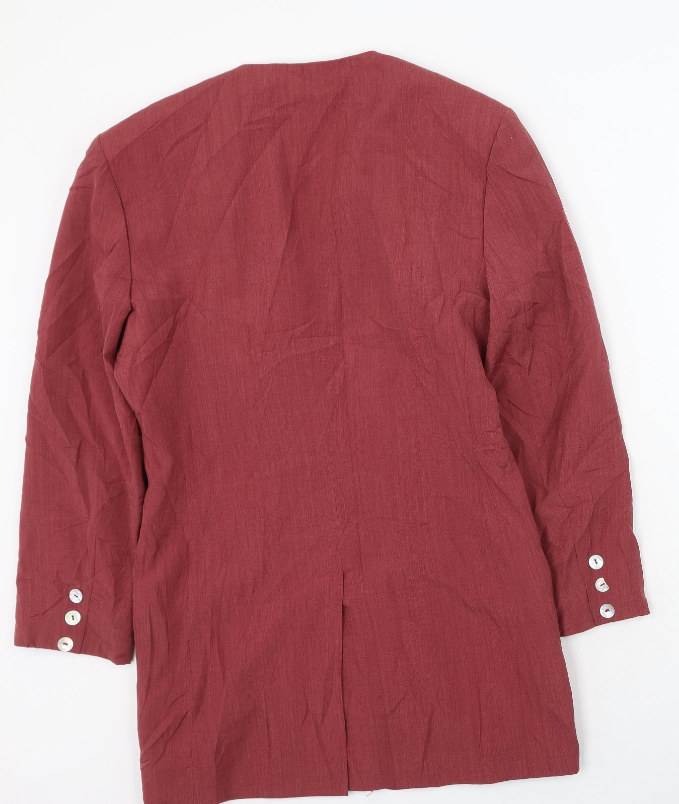 Preworn Womens Red   Gilet Jacket Size 10