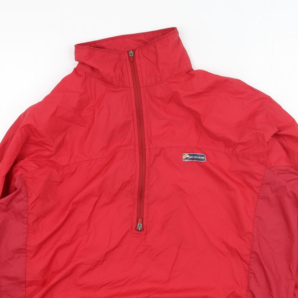 montane Mens Red   Rain Coat Coat Size S