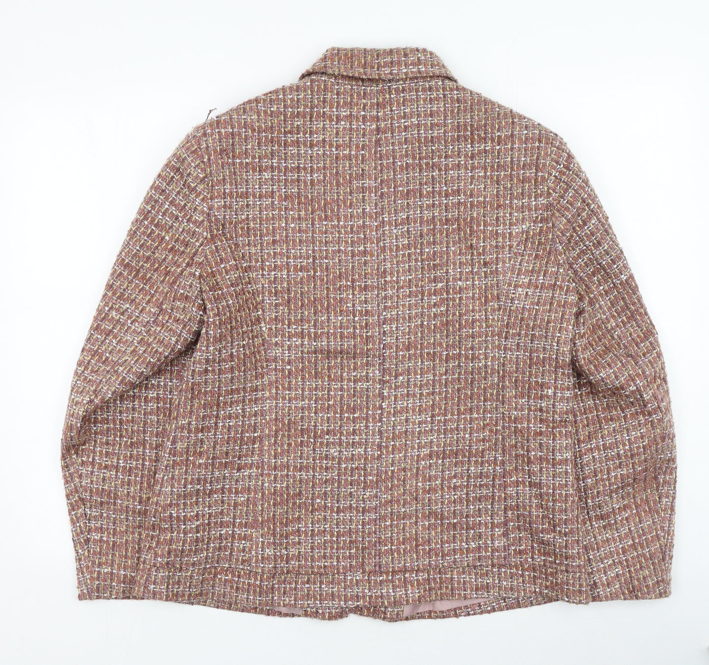 Bonmarché Womens Multicoloured   Jacket Coatigan Size 16