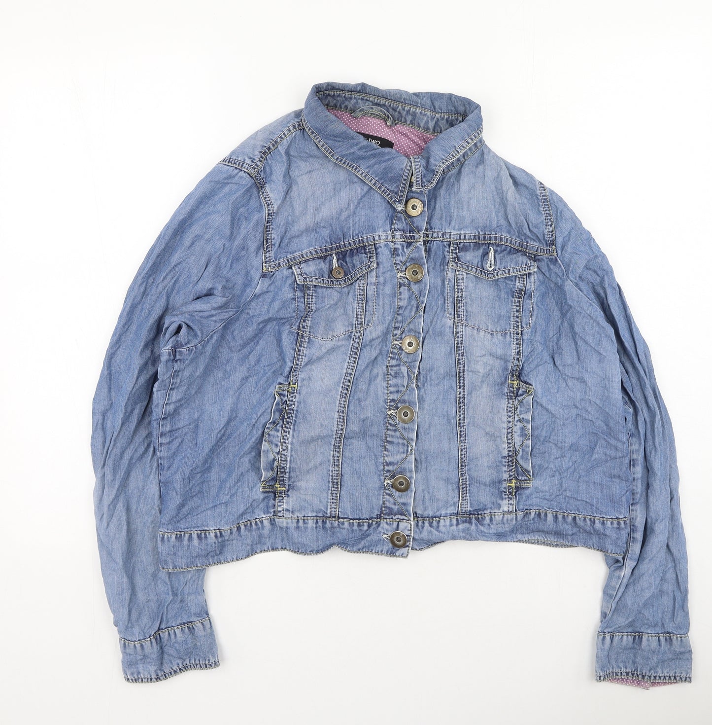 X-Two Womens Blue   Jacket  One Size